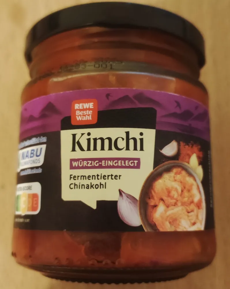 Kimchi würzig-eingelegt