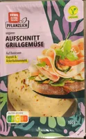 Aufschnitt Grillgemüse