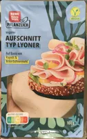 Aufschnitt Typ Lyoner