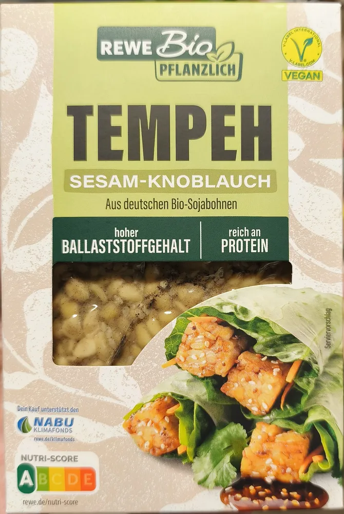 Tempeh Sesam-Knoblauch