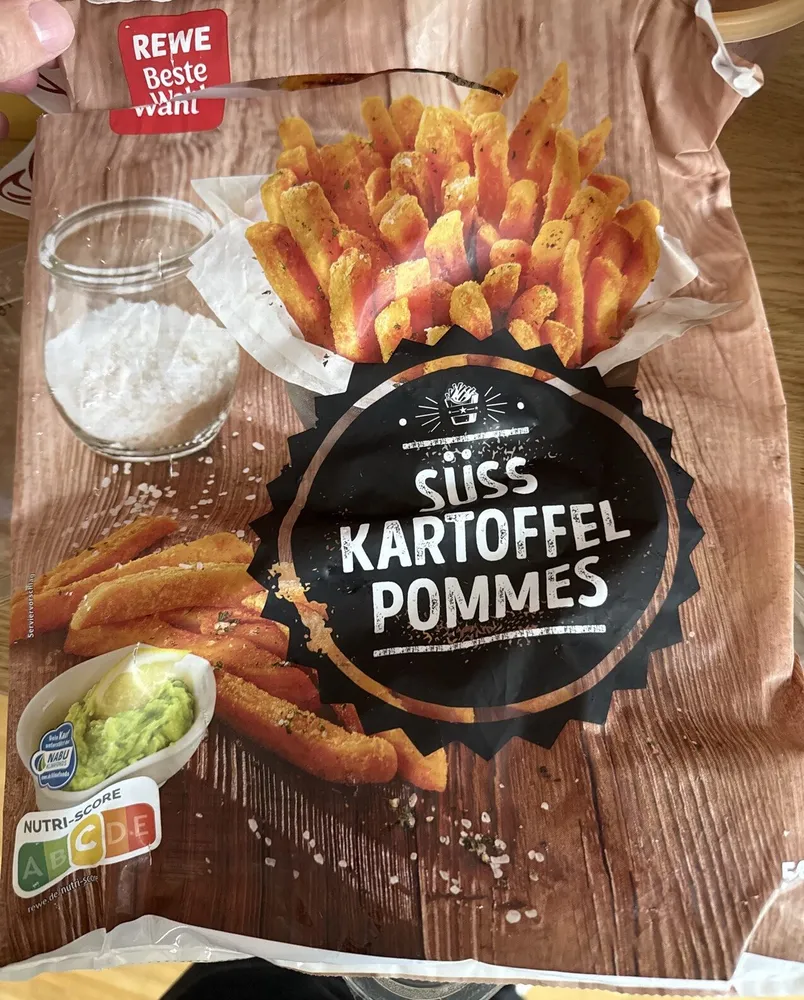 Süßkartoffpommes
