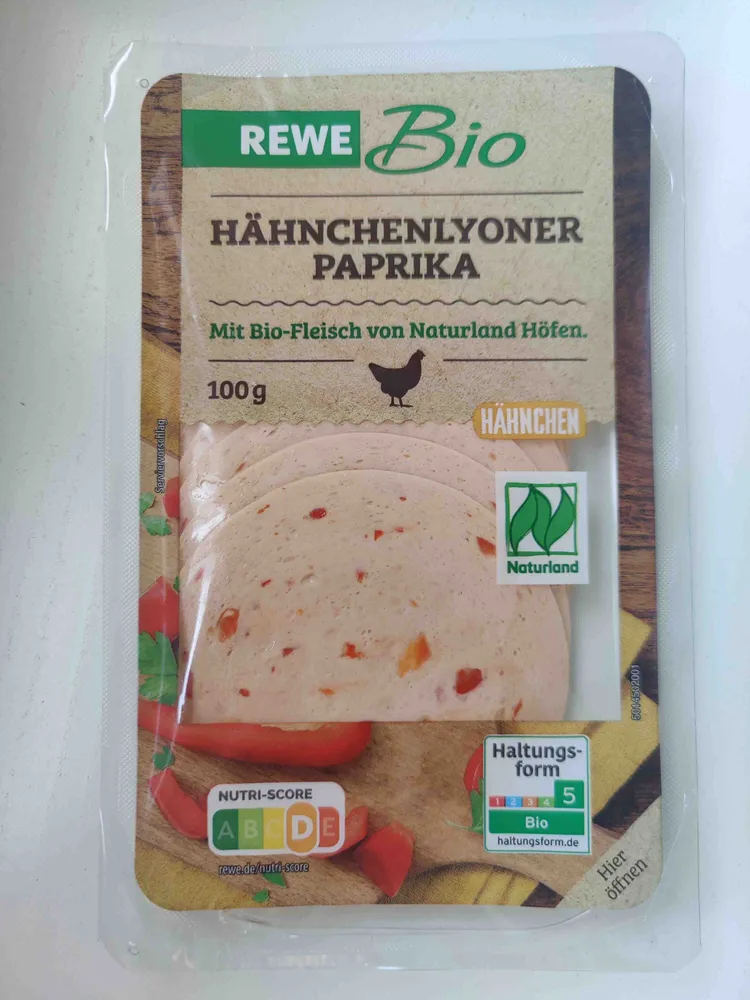Hähnchenlyoner Paprika