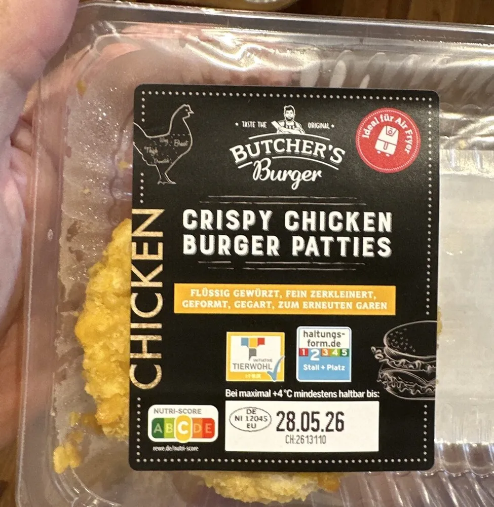 Crispy Chicken Patties