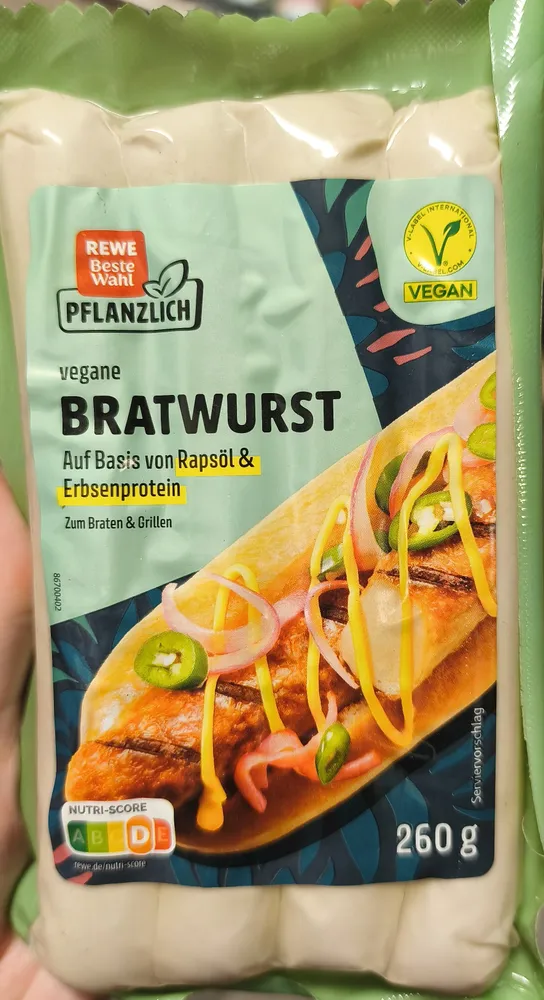 Vegane Bratwurst