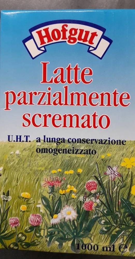 Latte parzialmente scremato