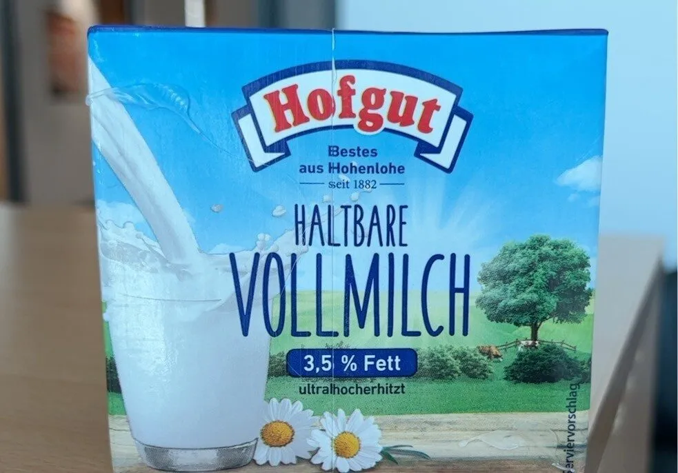 Haltbare Vollmilch
