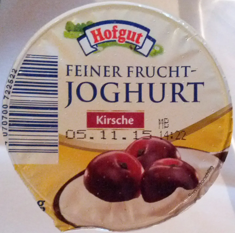 Feiner Frucht-Joghurt Kirsche