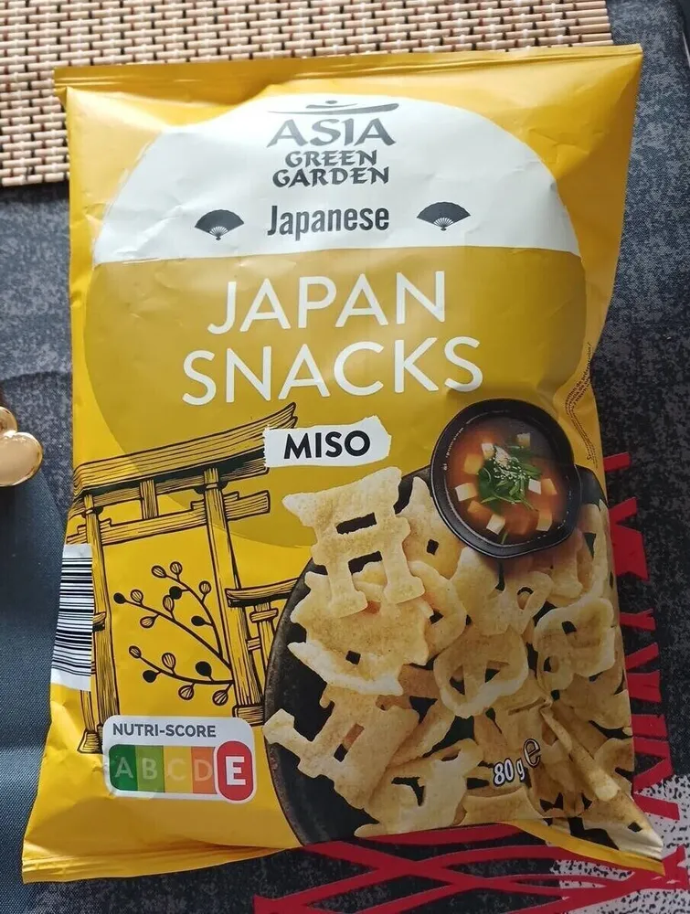 Japan snacks miso