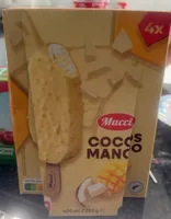 Glace cocos mango