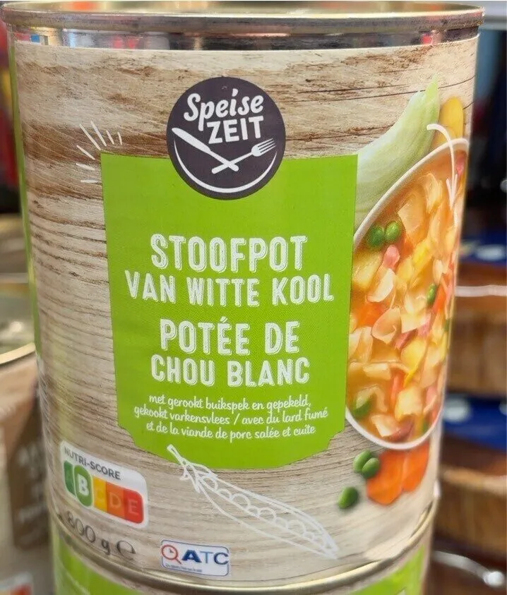 Potee de chou blanc