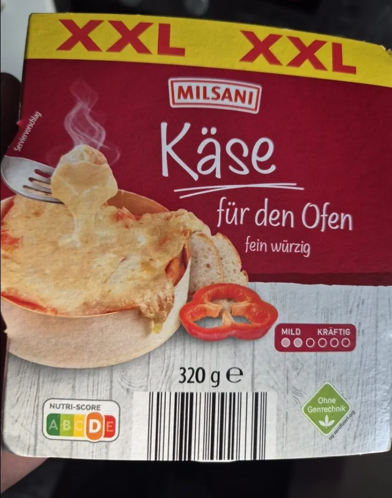 Käse für den Ofen fein würzig
