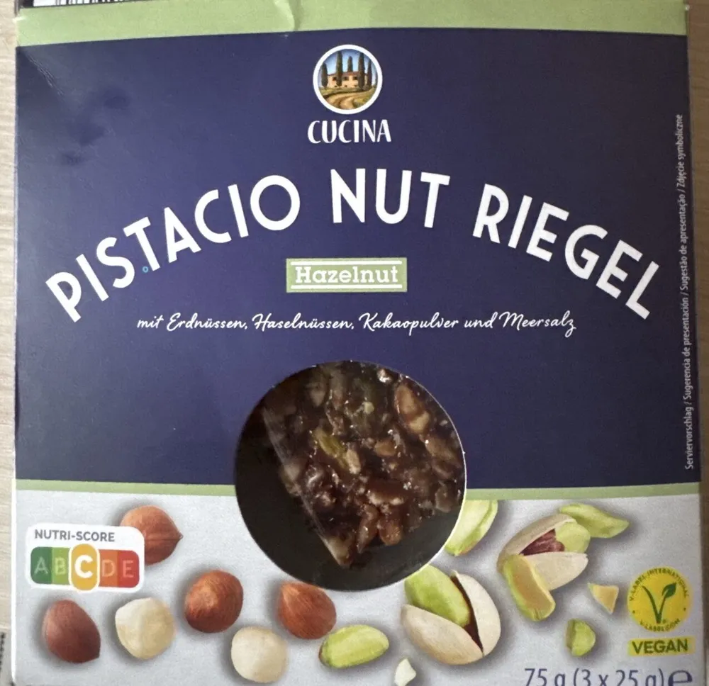 Pistacio Nut Riegel