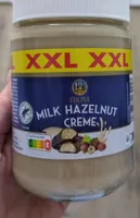Milk hazelnut creme
