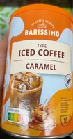 Iced coffee caramel