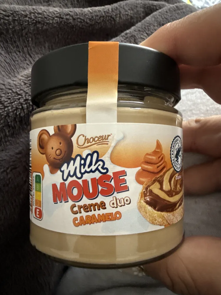 Choceur Milk Mouse Creme Duo Caramelo