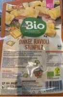 Dinkel Ravioli Steinpilz