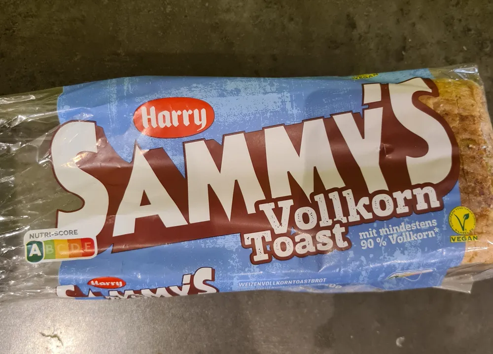 Sammy's Vollkorn-Toast