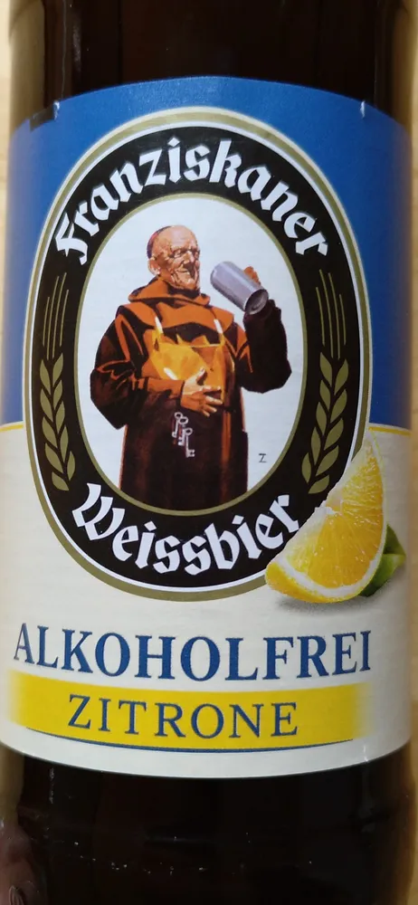 Weissbier Alkoholfrei Zitrone