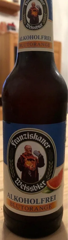 Franziskaner Weissbier Alkoholfrei Blutorange