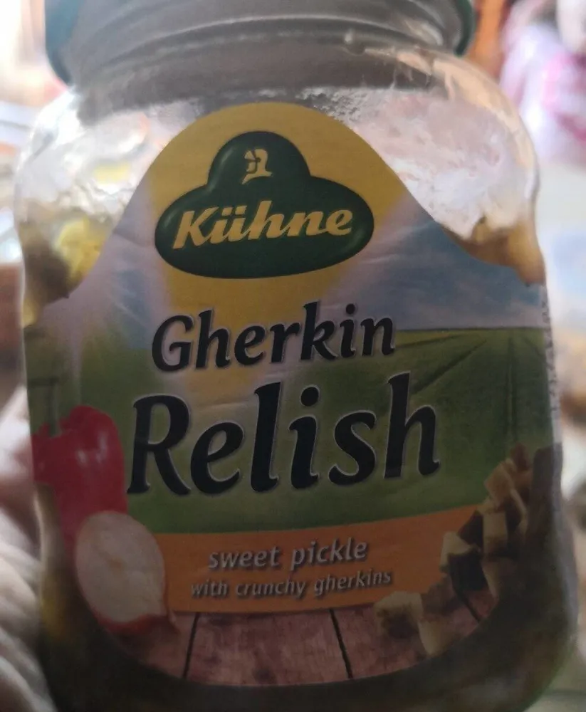 Gherkin relish