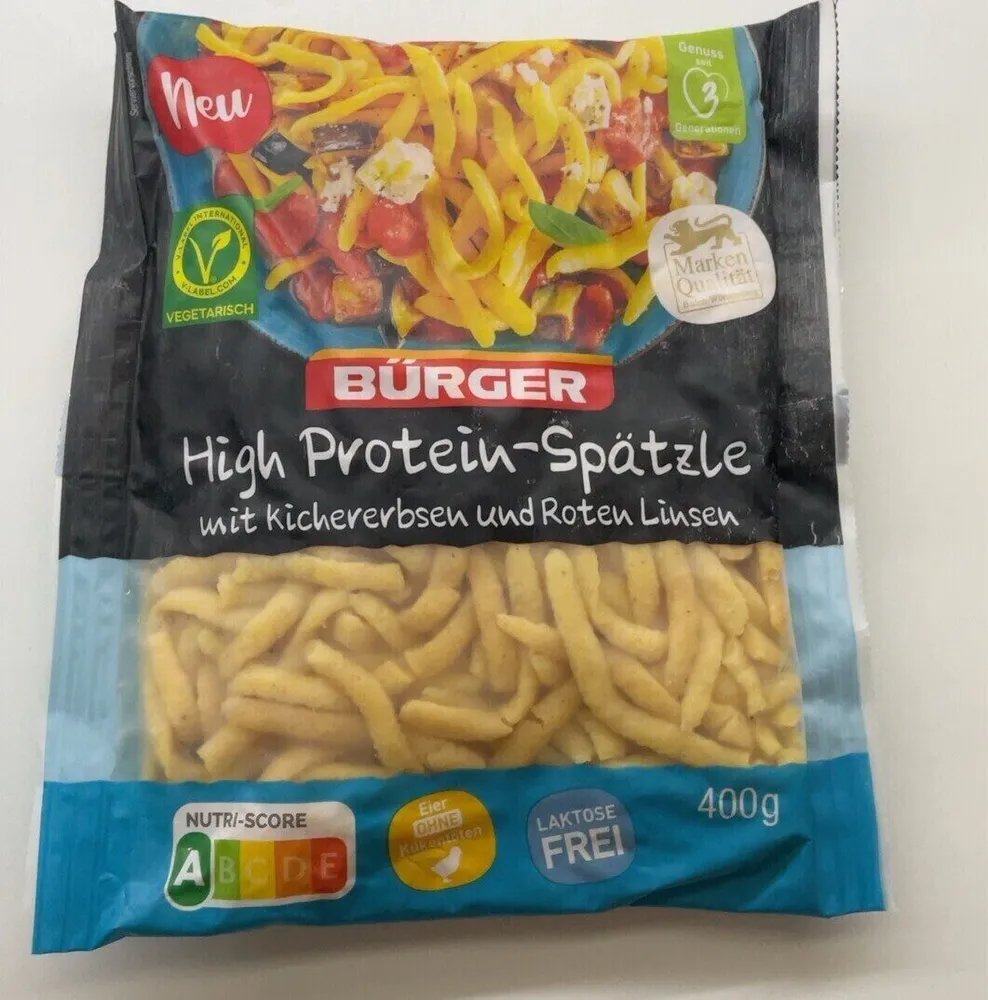High protein spätzle