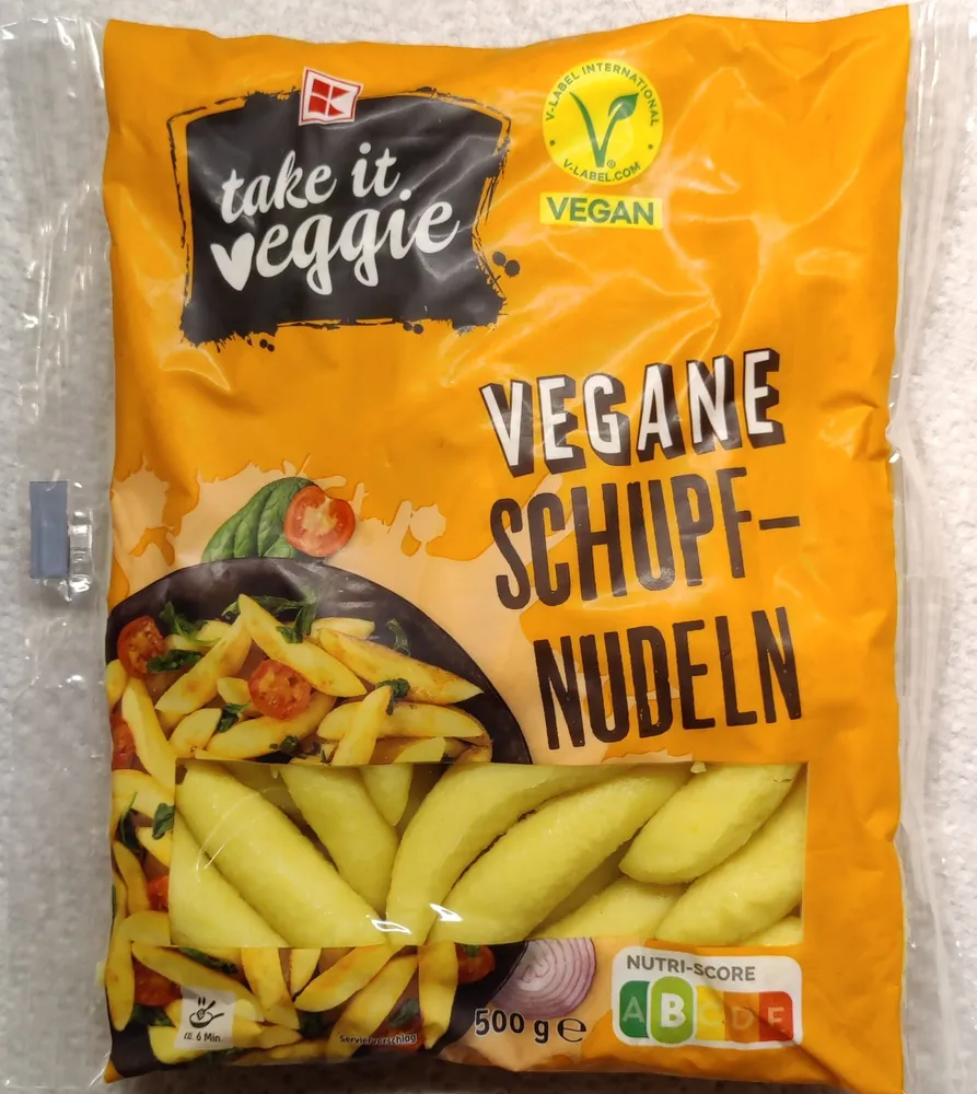 Vegane Schupfnudeln
