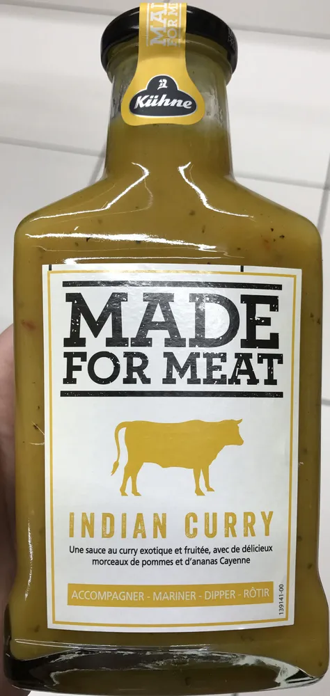 Made For Meat Indian Curry Kühne