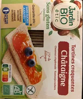 Tartines croquantes Châtaigne
