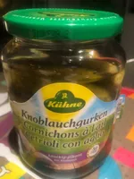 Cornichons à l'ail