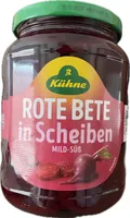 Rote Bete in Scheiben
