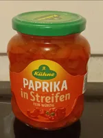 Gemüse: Paprika in Streifen