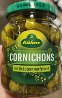 Cornichons mit Kräutern verfeinert