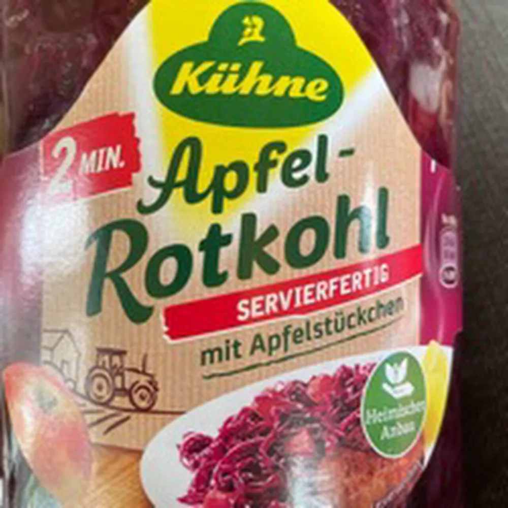 Rotkohl der Schnelle