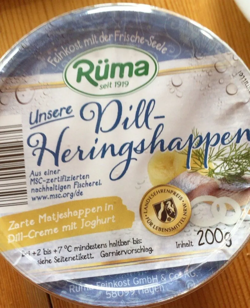 Dill-Heringshappen