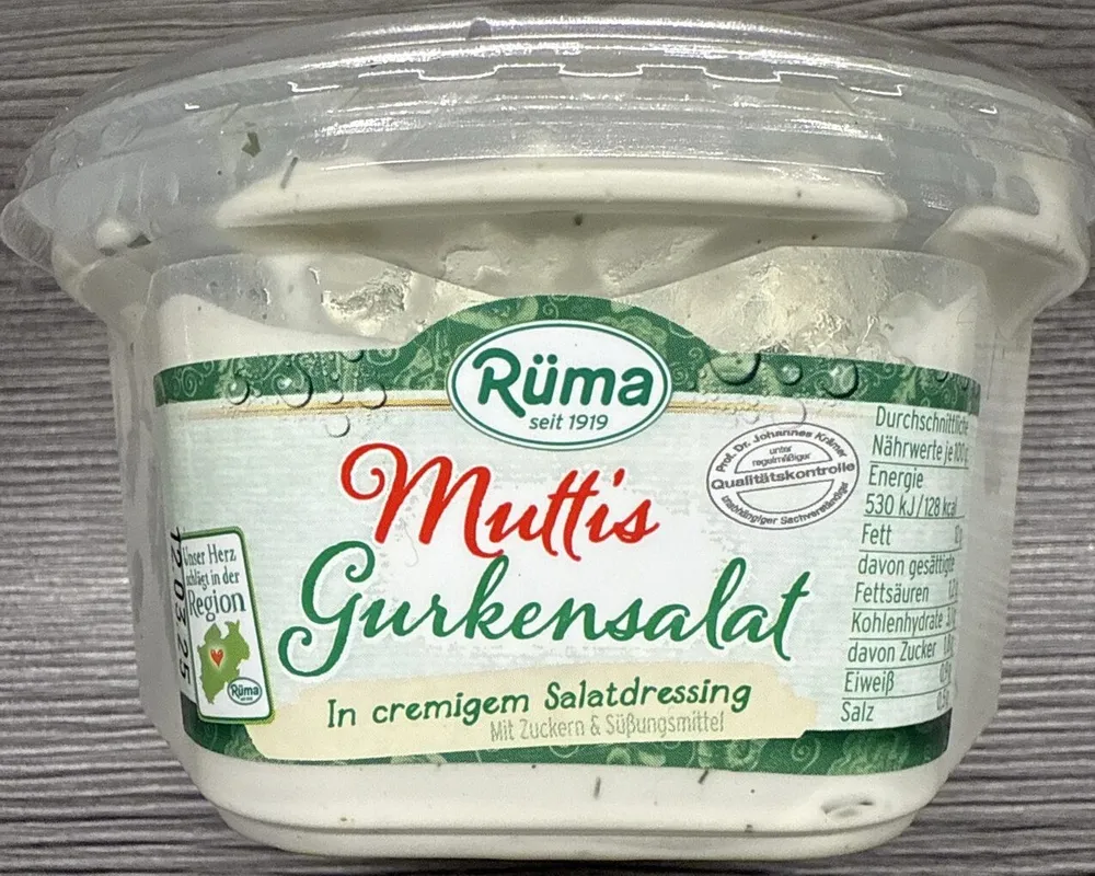 Unser Mutti's Gurkensalat