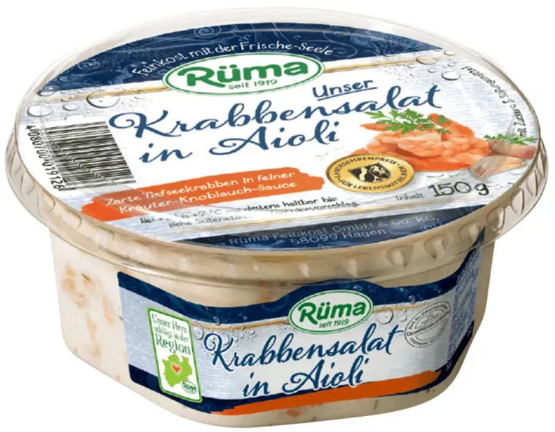 Unser Krabbensalat in Aioli