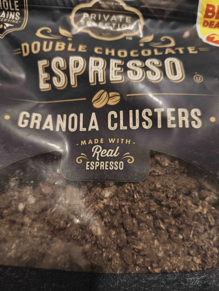 Double Chocolate Espresso Granola Clusters