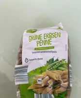 Grüne erbsen penne