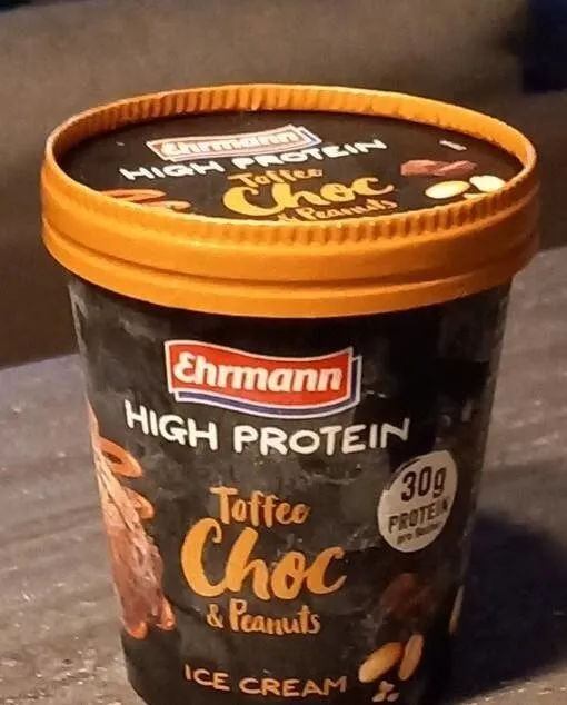 High protein ice cream Ehrmann