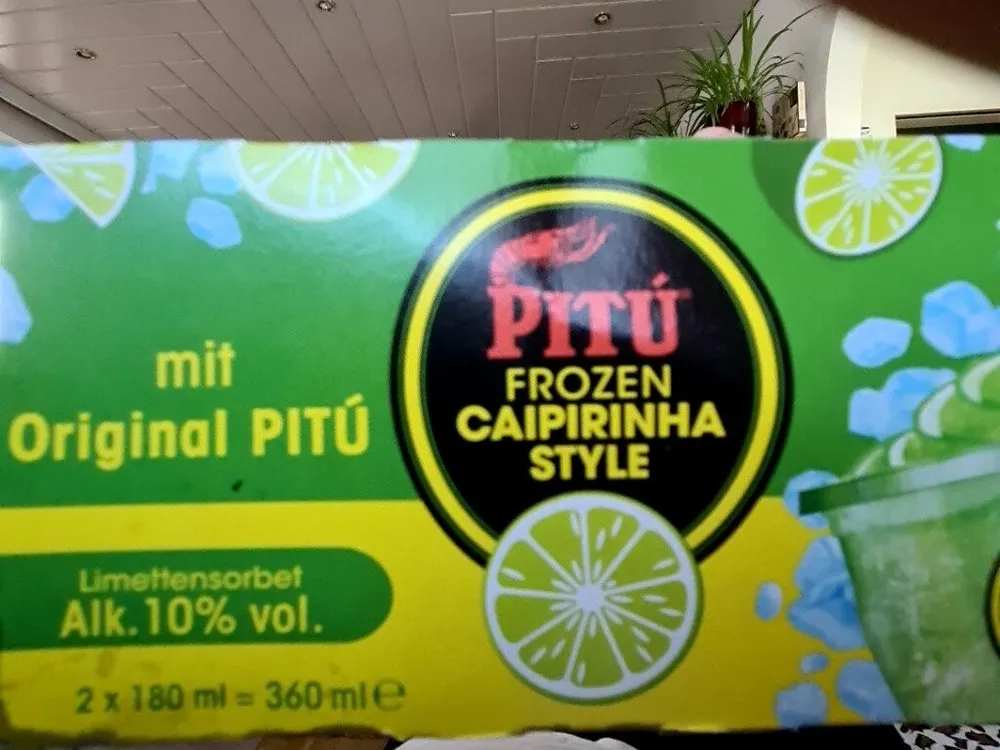 pitü frozen Caipirinha style eis