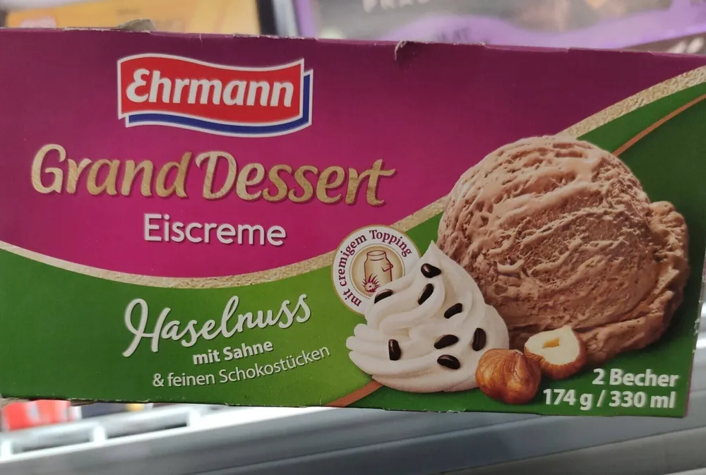Grand dessert