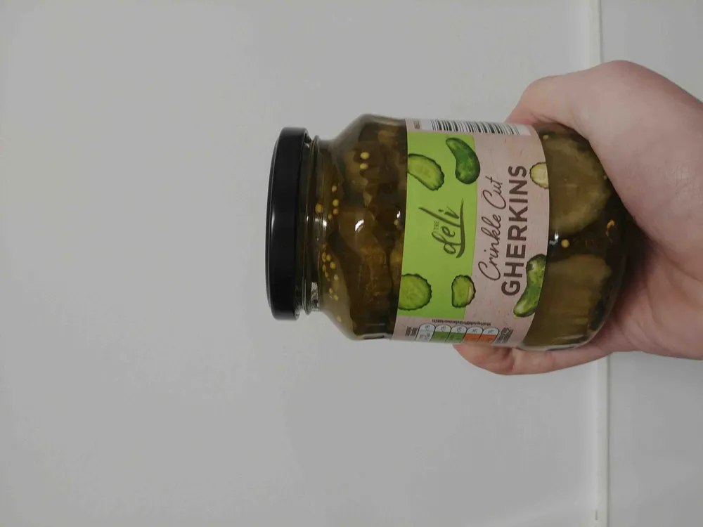Crinkle Cut Gherkins