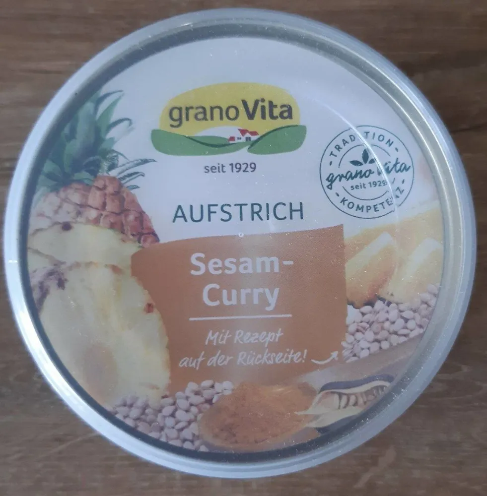 Aufstrich Sesam-Curry