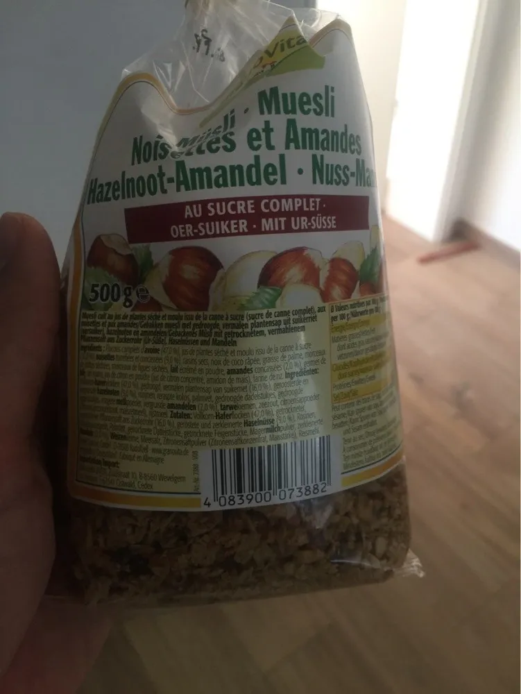 Müsli Nuss Mandel, Mit Ur Süsse