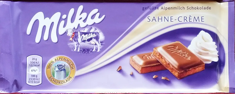 Milka Sahne-Creme