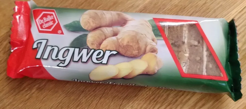 Ingwer Fruchtschnitten