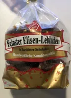Feinster Elisen Lebkuchen In Zartbitter Schokolade
