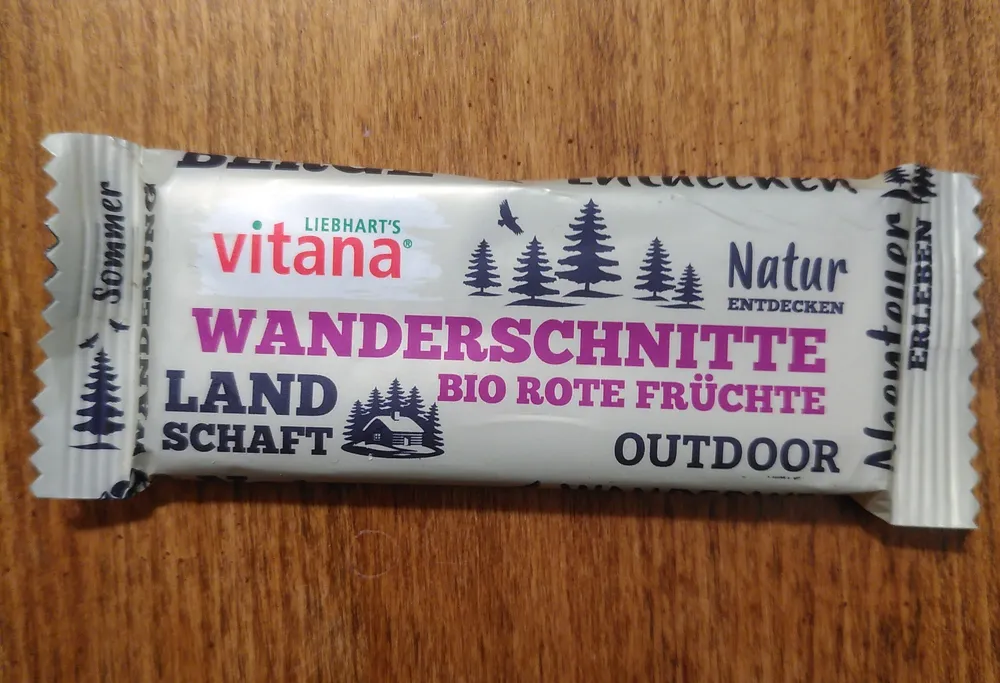 Wanderschnitte Bio Rote Früchte