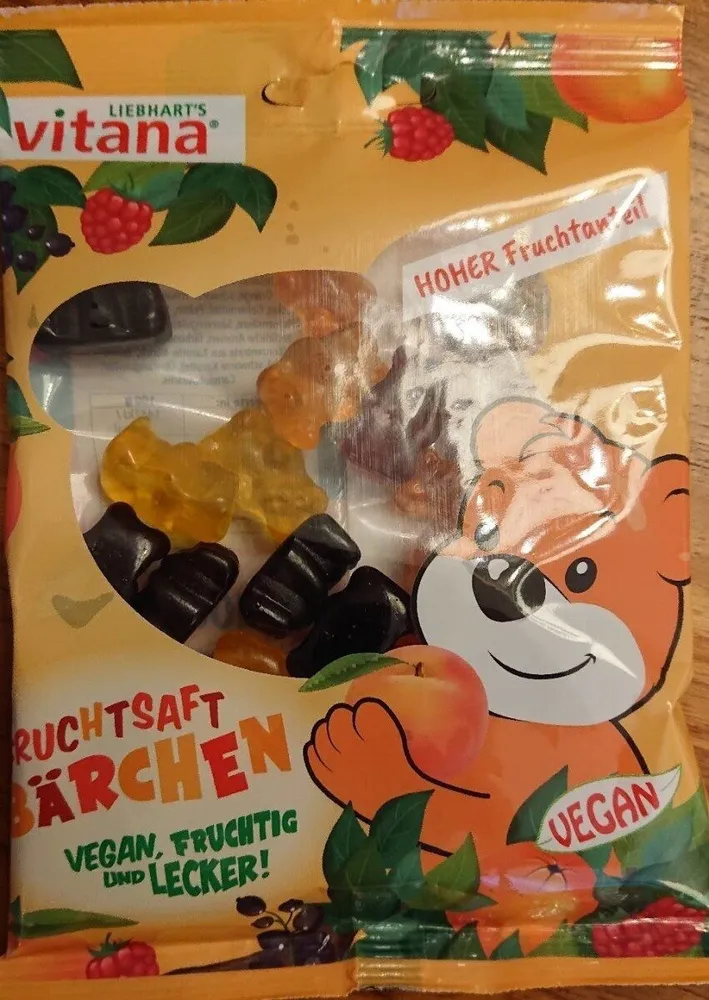 Fruchtsaft Bärchen Vegan
