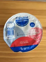 Crème dessert fraise des bois